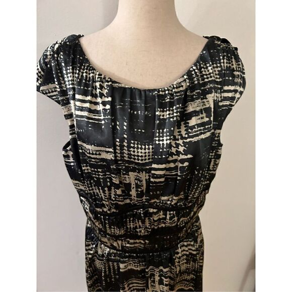 Aidan mattox Black and white size 18 dress - Picture 2 of 6